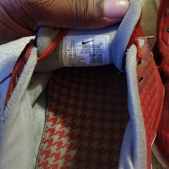 2022 Air Zoom Pegasus 39 Alabama Crimson Tide Size 15 used - Picture 4 of 4